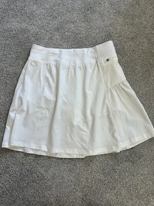 All In Motion girls tennis Performance Atheltic white skirt skort size M (8) - Picture 1 of 5