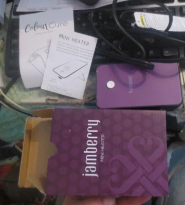 Jamberry Mini Calentador Sistema de Aplicación de Uñas Instrucciones de Caja Foto 1 de 4