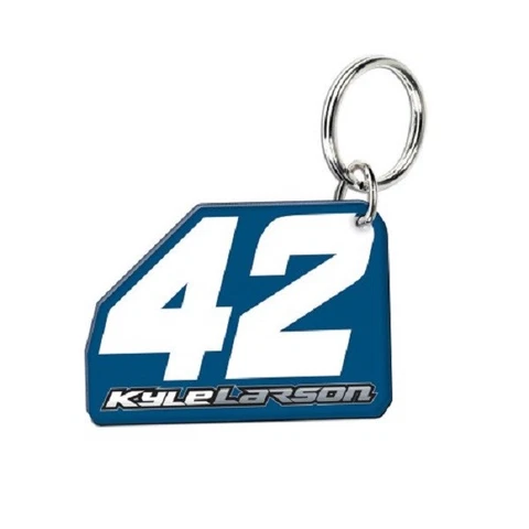 Kyle Larson 2018 Wincraft #42 Car Number Key Ring Mirrored FREE SHIP! Cover
