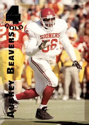Aubrey Beavers RC 1994 Classic Four Sport Gold #101 ROOKIE NFL ID:139491 - Image 1 of 2