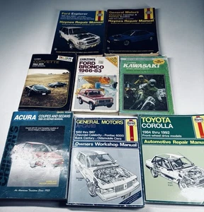 Haynes CHILTON REPAIR MANUAL Lot Ford Chevy Dodge 90’s - 00 Lot Of 8 - Imagen 1 de 4