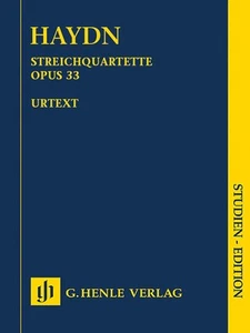 Study Score Haydn String Quartets Vol V Op 33 Classical Music Henle Urtext Book - Picture 1 of 1