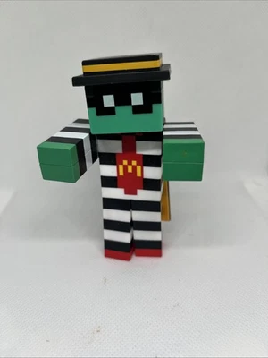 Minecraft Zombie Hamburglar Action Figure Only McDonald's Exclusive - Image 1 of 4