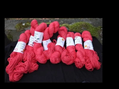 Fio 100% algodão penteado Cherry Tree Hill North Country NOS X8 1600 jardas 32 Oz - Imagem 1 de 4