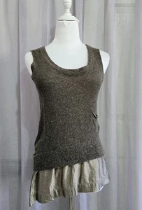 Crea Concept Top s.M Sleeveless Vest Alpaca Blend * - Picture 1 of 8