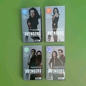 The Avengers complete 1967 TV Series - 4 Box Sets of 12 VHS Tapes/Color Episodes - Picture 1 of 5