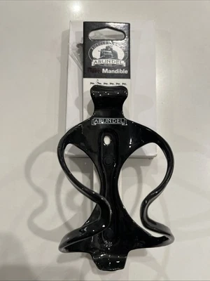 Jaula botella agua fibra carbono mandíbula Arundel negra bicicleta de carretera UD brillante Foto 1 de 3