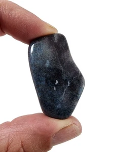 Trollite Blue Tourmaline Lithium Lepidolite Polished Stone 20.9 grams - Picture 1 of 2