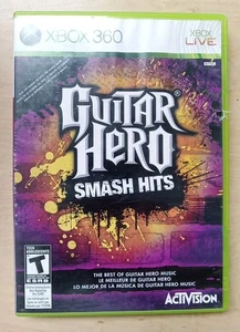 Guitar Hero Smash Hits Microsoft Xbox 360 Video Game 2009 - with Manual - Used - Picture 1 of 13