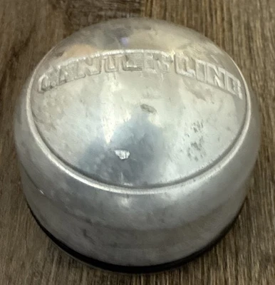 Center Line Custom Wheel Metal Aluminum Center Cap 3” Wide Rim Hubcap Cover Used - Image 1 of 4