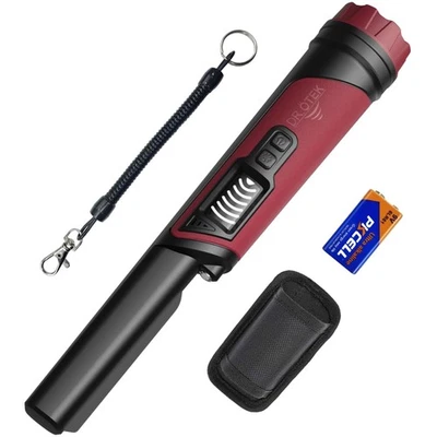 Dr.ötek Pinpointer Metalldetektor mit Interferenzunterdrückung und Holster