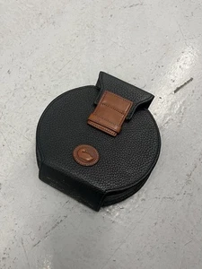 Dooney & Bourke CD DVD Halter Akkordeon Etui schwarz Leder Vintage hält 20 Discs - Bild 1 von 5