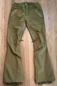 Burton Vida Damen Snowboardhose Small olivgrün • isoliert • gebraucht, in einwandfreiem Zustand - Bild 1 von 12