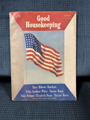 Good Housekeeping Magazine United We Stand Cover Only July 1942 - Image 1 of 4