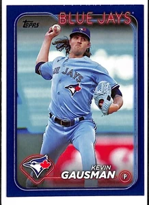 2024 Kevin Gausman Topps Serie 1 Azul Real Paralelo Azulejos Arrendajos 🔵 Serie Mundial - Imagen 1 de 2