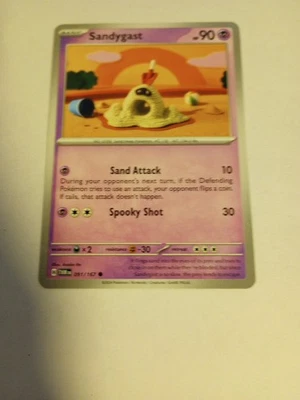 Sandygast - Common - Twilight Masquerade 91/167 - NM - Image 1 of 2