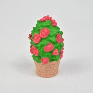 Fisher Price Loving Family Special Edition Townhouse Potted Plant Red Roses - Picture 1 of 4