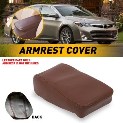 Cubierta de reposabrazos marrón para Toyota Avalon 2013-16 2017 2018 Foto 1 de 4