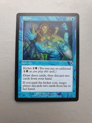 Probe , MTG Invasion (2000). Common Blue Sorcery NM - Image 1 of 2