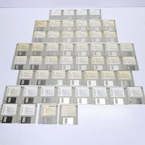 Lot Of Microsoft Windows 95 & Dos 3.5 Floppy Disks PP, Office, Access & UNTESTED - Picture 1 of 17