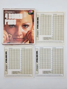 Selchow & Righter Vintage Scrabble 3 Score Pads - Picture 1 of 4