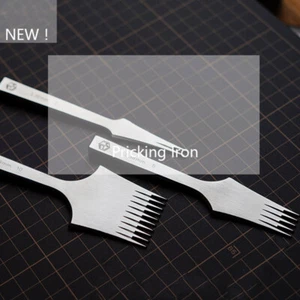 Europe/French Style leather Pricking Irons Stitching Lacing Punch Chisel Tool - Picture 1 of 22