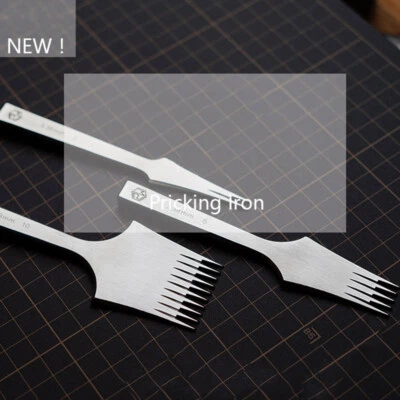 Europe/French Style leather Pricking Irons Stitching Lacing Punch Chisel Tool - Image 1 of 4