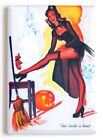 Sexy Halloween Witch FRIDGE MAGNET "style A"