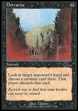 * mrm * english 2x ostracize ostracism (ulg) mtg