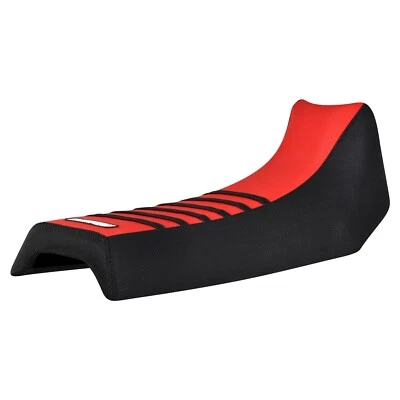 Yamaha XT 250 350 Seat Cover 1984 - 2000  BLACK/RED /BLACK rib #284 - Image 1 of 4
