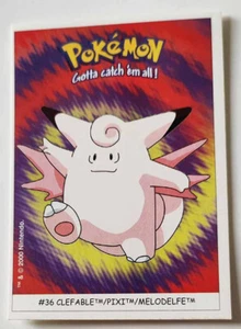 Pokémon Dunkin Boomer SCHLÜSSELABLE Karte #036/150 Sticker 2000 - Bild 1 von 1