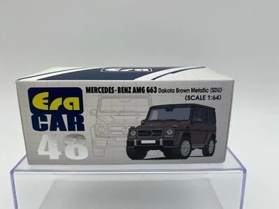 ERA CAR 1:64 MB AMG G63 DAKOTA MARRONE METALLICO - Immagine 1 di 4