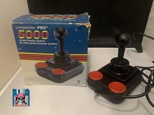 🕹️ Competition Pro 5000 Blattfeder / OVP , AMIGA, Commodore, Atari tested 🕹️ - Afbeelding 1 van 9
