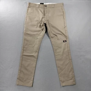 Neu mit Etikett Dickies Skinny gerade beige Arbeitskleidung khaki Herrenhose Größe 36 x 32 - Bild 1 von 6