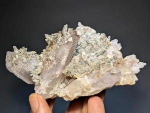 Calcita sobre Amatista, Veracruz, México - Imagen 1 de 17