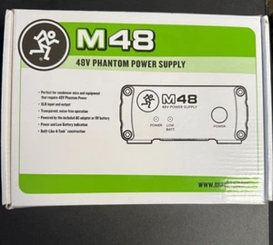 Mackie M48 48V Power Supply 4-Way Headphone Amplifier - MISSING AC ADAPTER - Picture 1 of 3
