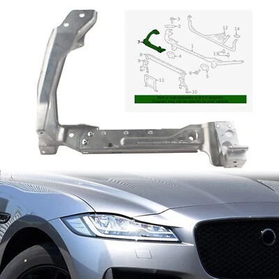 NEW FOR JAGUAR F-PACE X761 FRONT PANEL RIGHT SUPPORT FRAME # T4A3584 — 第 1/4 张图片