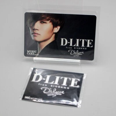 D-LITE BIGBANG Photocard Japan 1st press Limited D'slove + Sticker - Bild 1 von 3