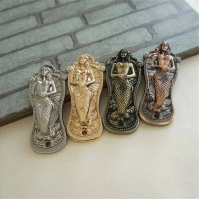 Vintage Bronze Mermaid Hooks Wall Hook Curtain Tie Backs Coat Hooks Coat Hangers - Image 1 of 4