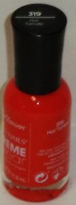 1 Sally Hansen Hard As Nails Xtreme Wear Nail Polish Nail Color HOT TAMALE #319