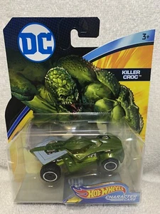 DC Universe Hot Wheels Character Car Killer Croc FRB 37-0910 - Picture 1 of 3