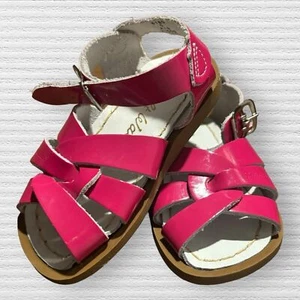 Salt Water Originals Pink Sandals - Picture 1 of 6