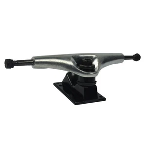 Yocaher 150mm / 6" Skateboard Trucks - Polished/Black (Pair of 2) - Picture 1 of 1