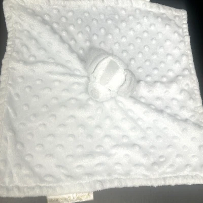 Mantas y más allá gris cachorro perro bebé Lovey manta de seguridad puntos minky golpes Foto 1 de 4