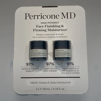 Perricone MD High Potency Face Finishing & Firming Moisturizer 2 Pack (2oz each) - Image 1 of 4