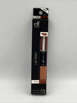 E.L.F. elf Studio Lip Gloss Color Lucky Lady Lip Stain 0.2 fl oz/6ml New #82506 - Image 1 of 3
