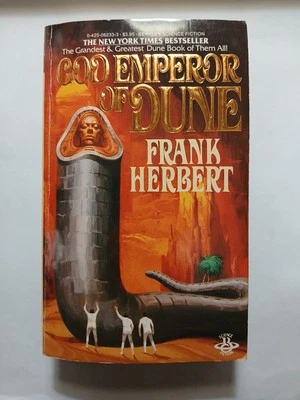 God Emperor of Dune By Frank Herbert Vintage 1981 1st Berkley Paperback - Image 1 of 4