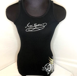 Jose Cuervo Black Women’s Graphic Large Tank Top Ribbed New W/out Tags - Picture 1 of 6