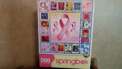 500PC  SPRINGBOK PUZZLE--SYMBOLS OF STRENGTH--SEALED - Image 1 of 3