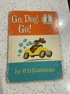 Vintage Go Dog Go By P D Eastman Beginner Books 1961 Edition Dr Seuss - Picture 1 of 1